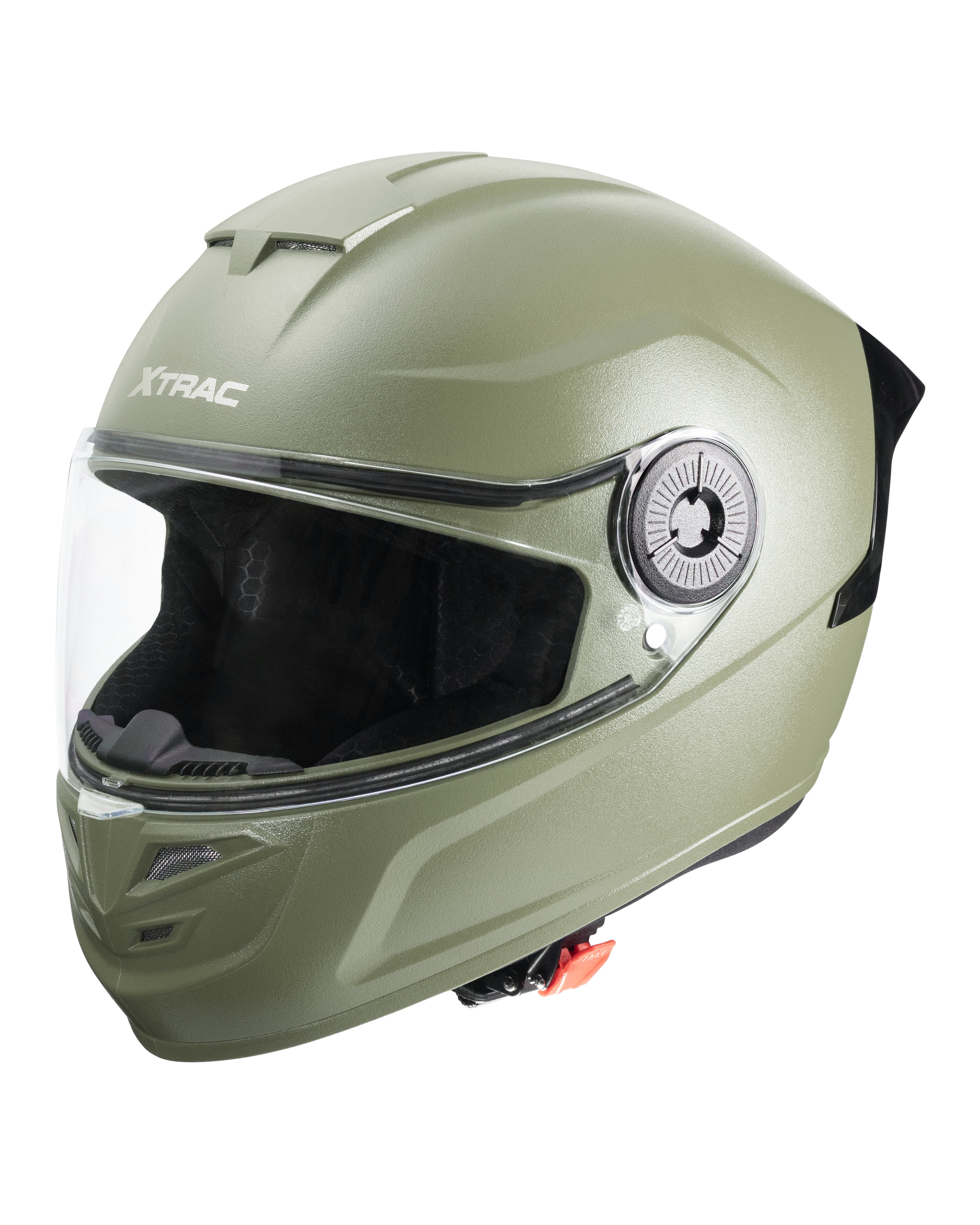 Xtrac ARC ISI Certified Full Face Bike Helmet for Men & Women – High-Impact ABS with Clear Visor